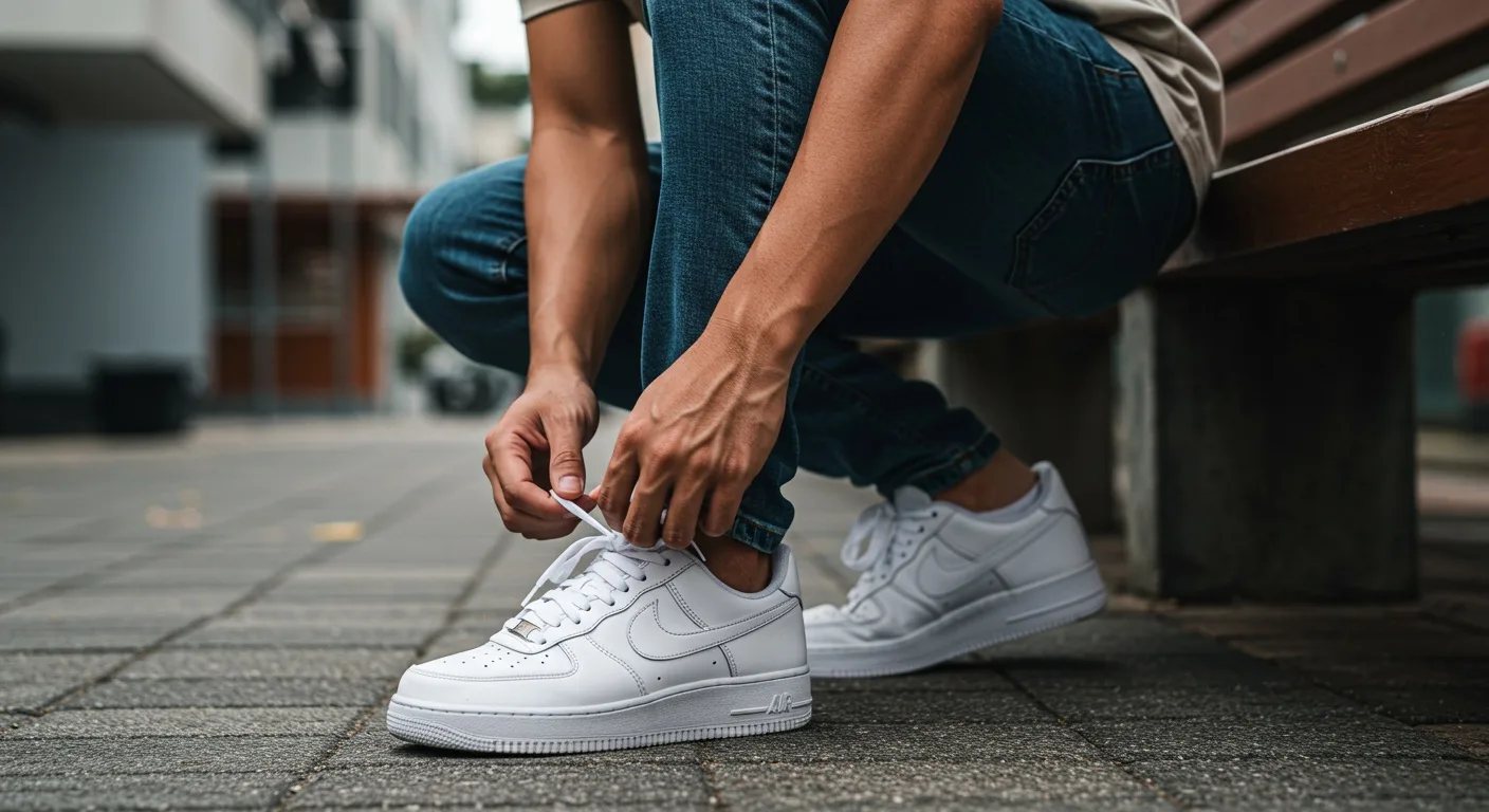 Kombinasi Pakaian Lelaki Yang Sempurna Dengan Sneakers Putih
