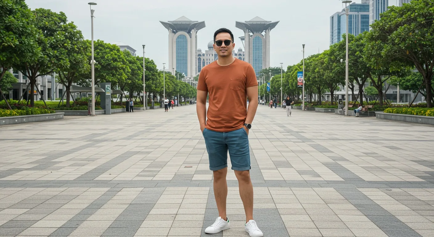 Kombinasi Pakaian Lelaki Yang Sempurna Dengan Sneakers Putih