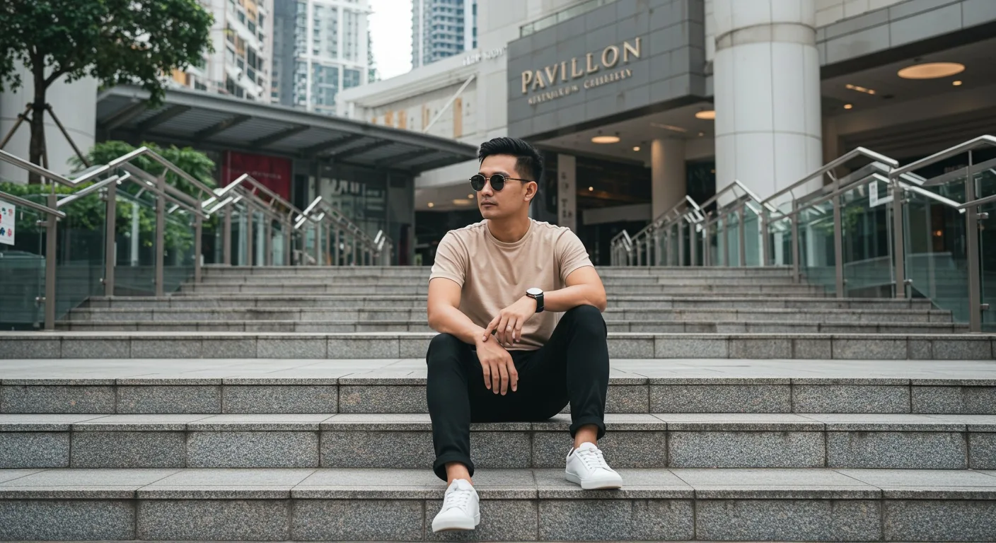 Kombinasi Pakaian Lelaki Yang Sempurna Dengan Sneakers Putih