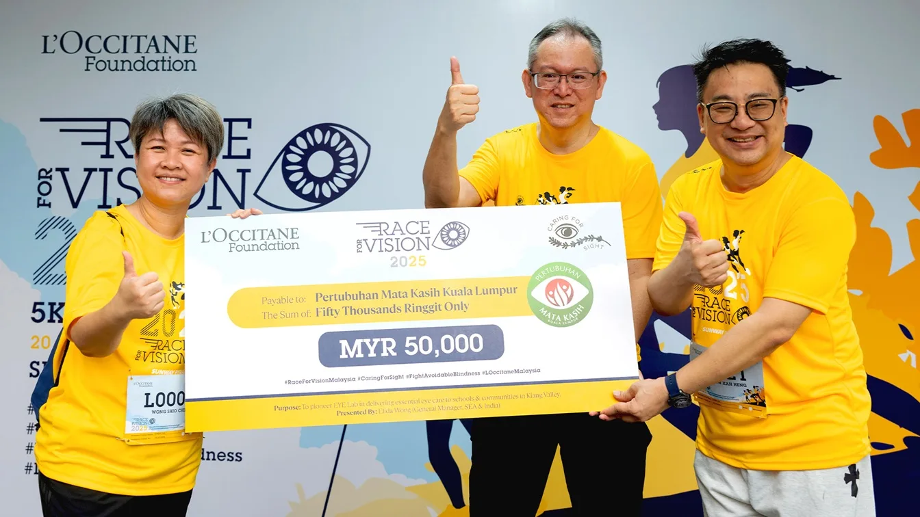 L’OCCITANE Race for Vision 2025, Larian Amal Bertujuan Buka Mata dan Minda