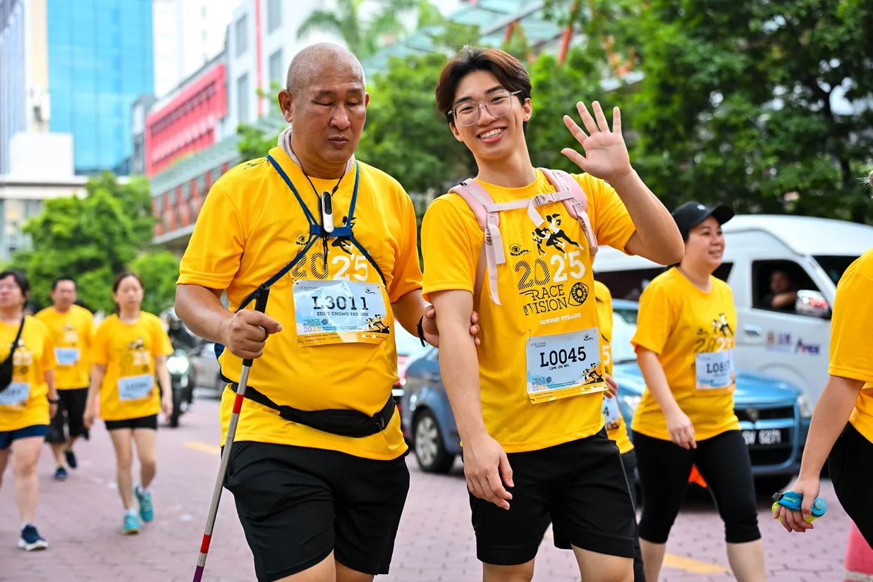 L’OCCITANE Race for Vision 2025, Larian Amal Bertujuan Buka Mata dan Minda