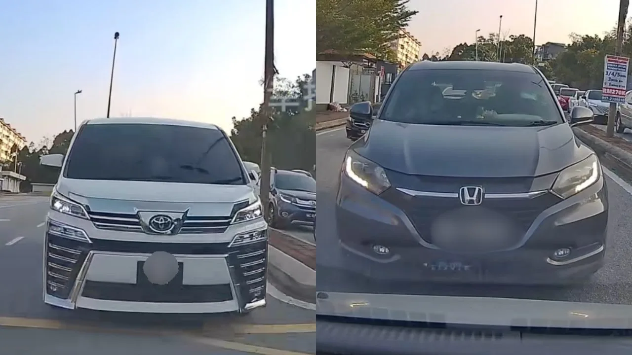 Ramai Puas Hati Tengok Pemandu Hon Kereta Lawan Arus, Video Tular Di TikTok
