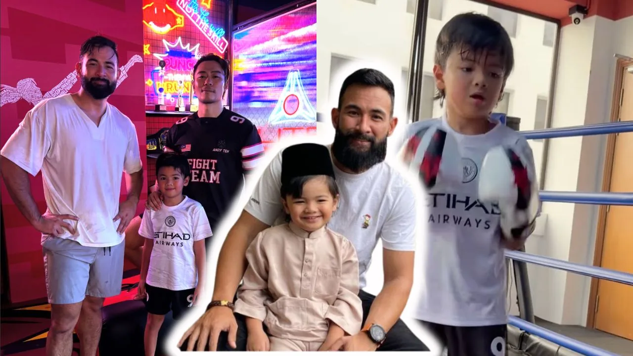 Aksi Gagah Anak Sharnaaz Ahmad di Gelanggang Tinju, Netizen ‘Menyelit’ Sindiran 38 Saat