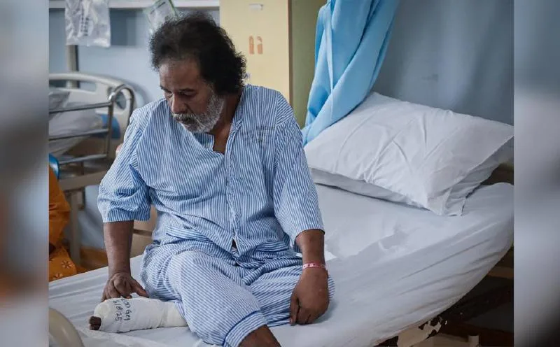 Sathiya Selamat Jalani Pembedahan Pemotongan Kaki, Kini Stabil