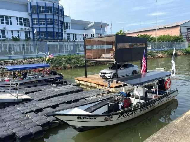 Kereta Atas Laut Demi Konten, Pempengaruh Bersama Kru Ditahan