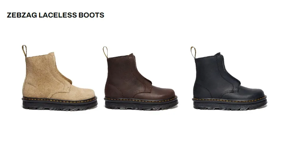 Revolusi Keselesaan Dr. Martens, Tapak Zebzag Tampil Dengan Definisi Gaya Kasual