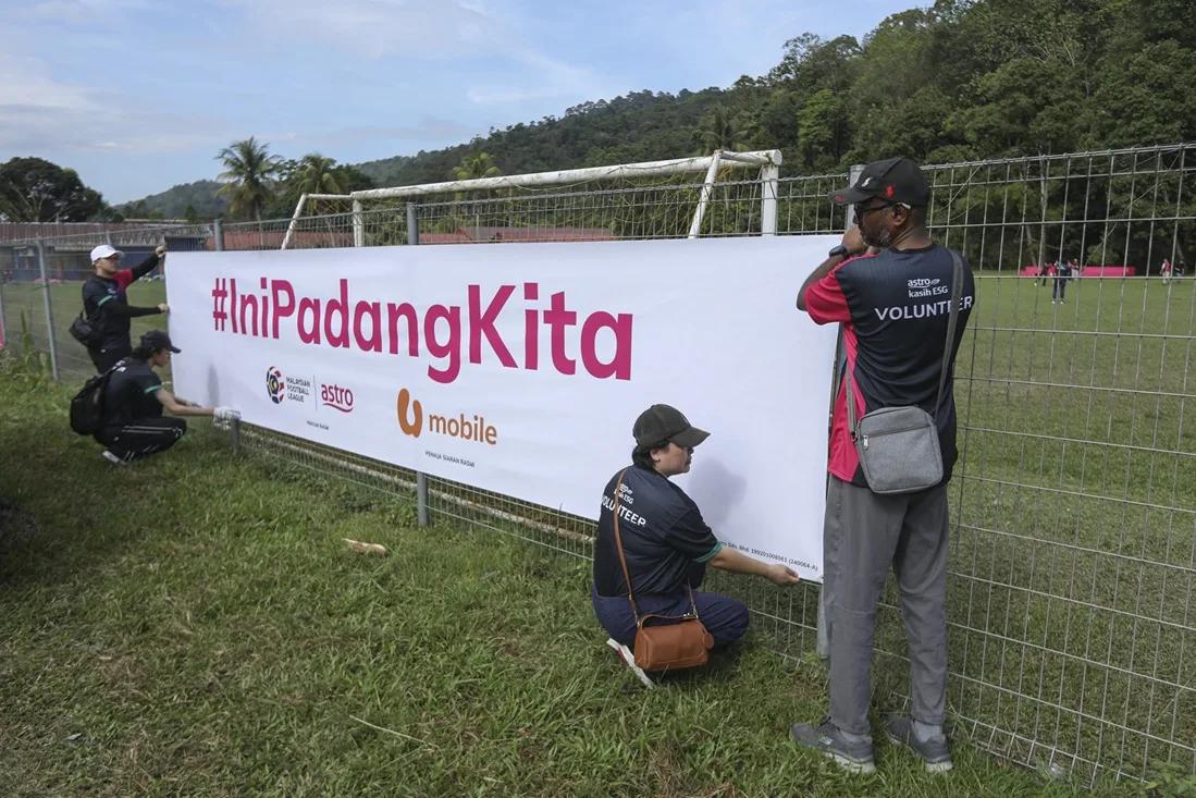 #IniPadangKita: Inisiatif Astro Menghidupkan Semula Padang Bola Sepak Komuniti Malaysia