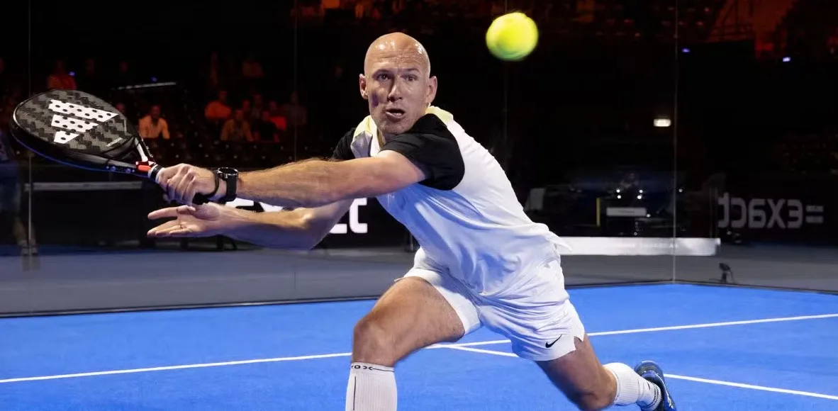 Arjen Robben, Kini Bergelar Pemain Padel Profesional