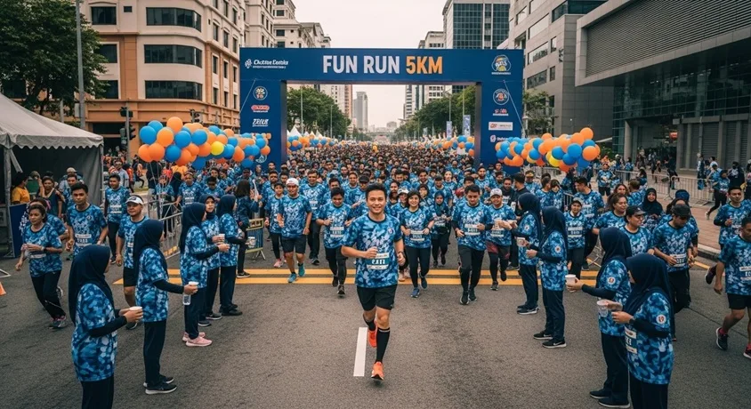 Fun Run 5km, Berbaloi Sertai Atau Sekadar Trend Kecergasan Sia-Sia?