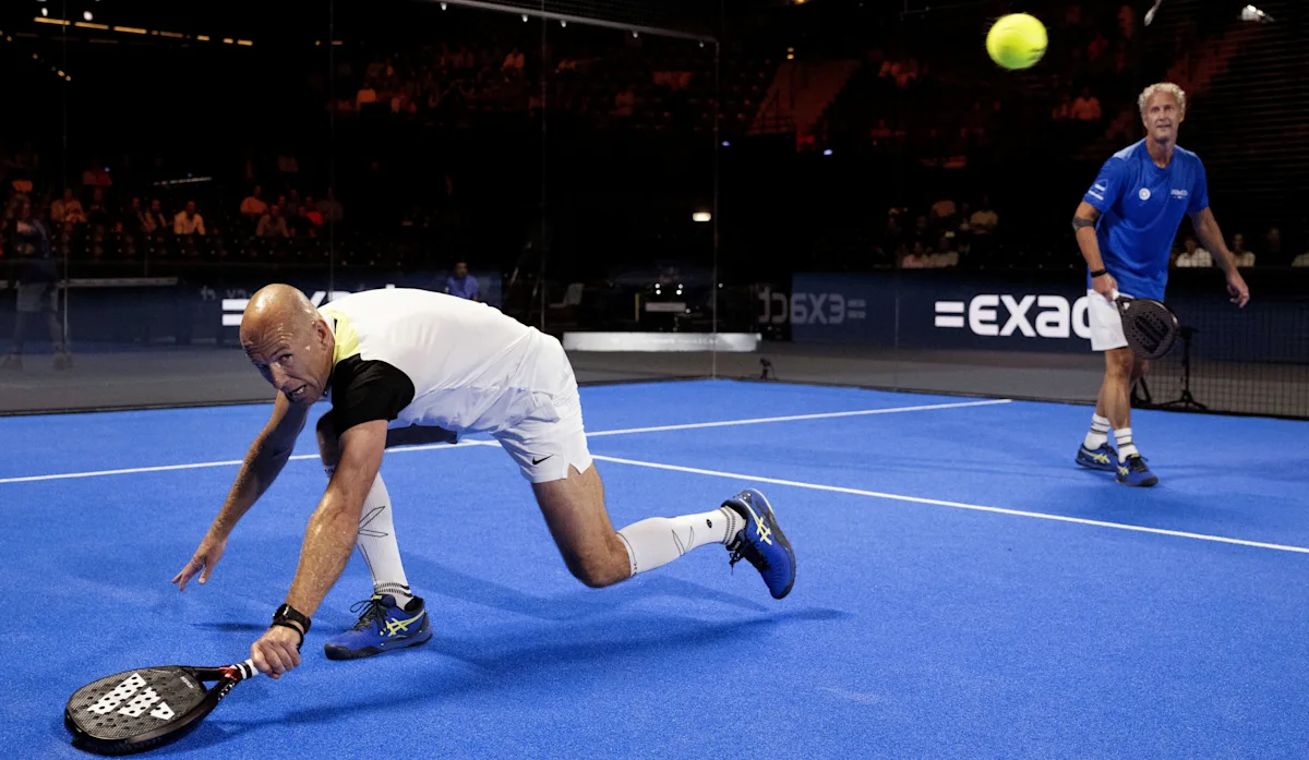 Arjen Robben, Kini Bergelar Pemain Padel Profesional