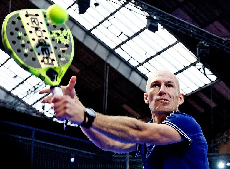 Arjen Robben, Kini Bergelar Pemain Padel Profesional