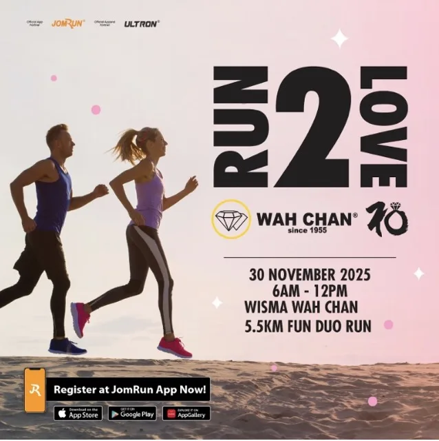 Wah Chan Jewellery Meraikan 70 Tahun Warisan Cinta Melalui Run2Love Love2Run dan Shine Challenge