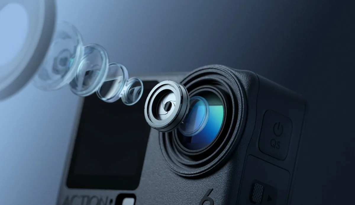 DJI Osmo Action 6, Kamera Aksi Mantap Dengan Bukaan Boleh Laras