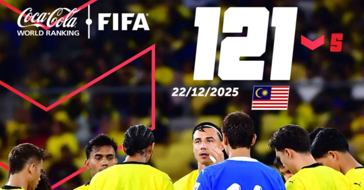 Ranking FIFA Harimau Malaya Jatuh Tanpa Bertanding, Tamparan Pahit & Memalukan