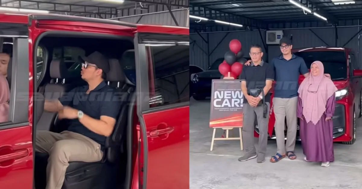 Lelaki Sejati Utamakan Keluarga, Fattah Amin Hadiahkan Ibu Kereta Toyota