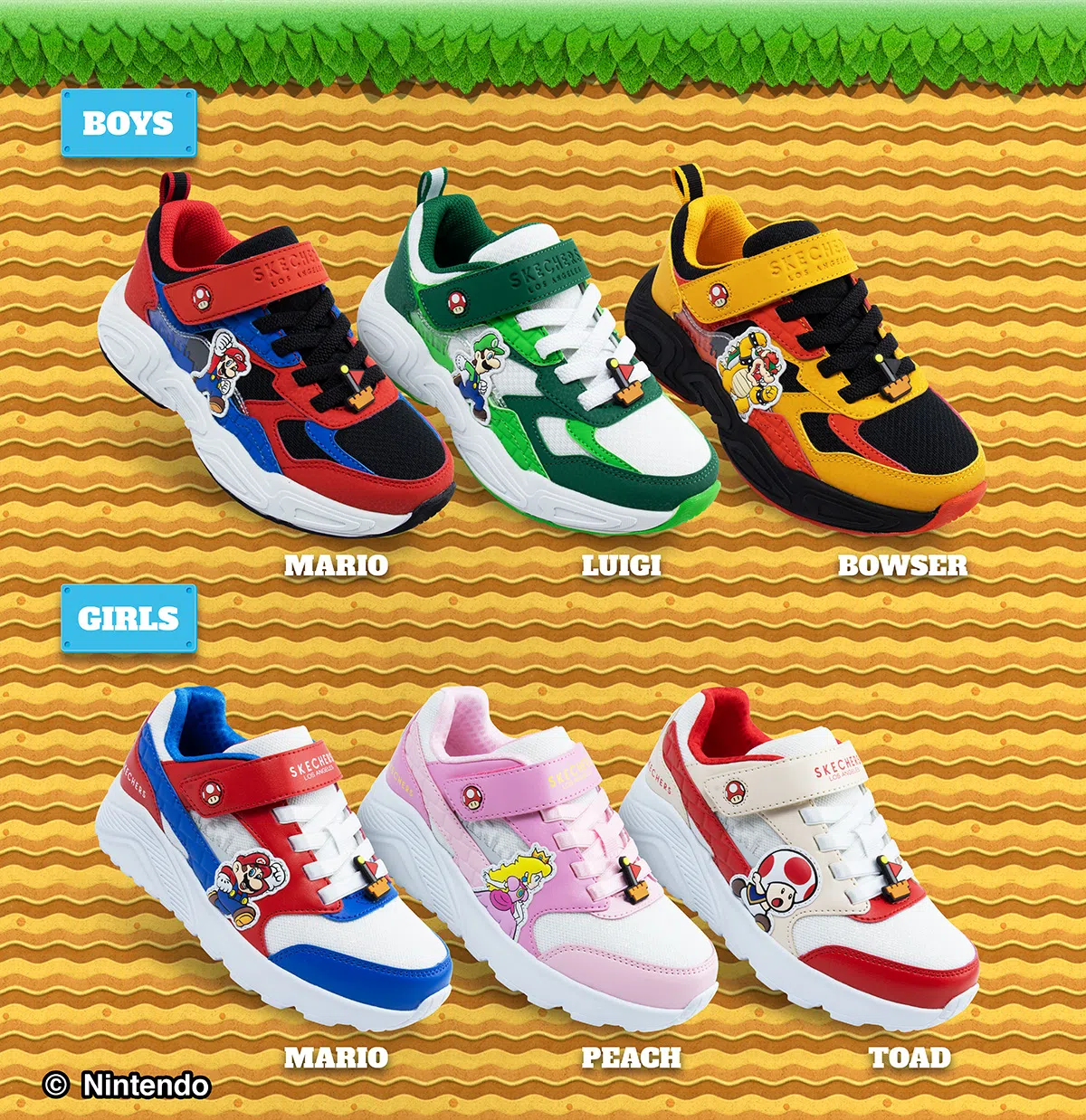 Skechers x Nintendo Super Mario UNO Court, Sneakers Nostalgia Game Legenda [REVIEW]