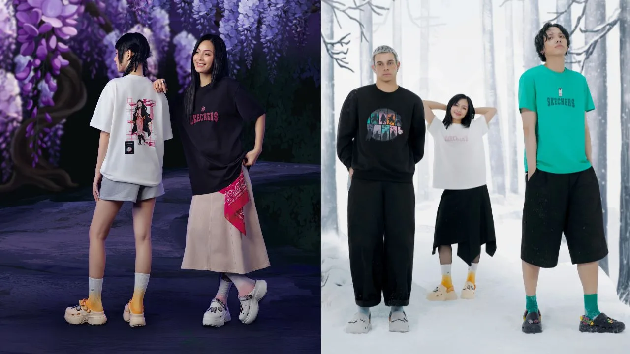 Skechers Monster Evo x Demon Slayer 2026, Kolaborasi Epik Penuh Karakter & Gaya Trendy