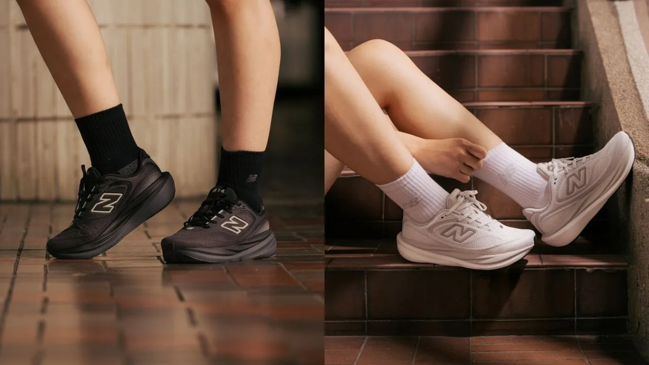 New Balance 1080v15 Versi Hitam & Putih, Kombinasi Gaya Monokrom Tidak Pernah Lapuk