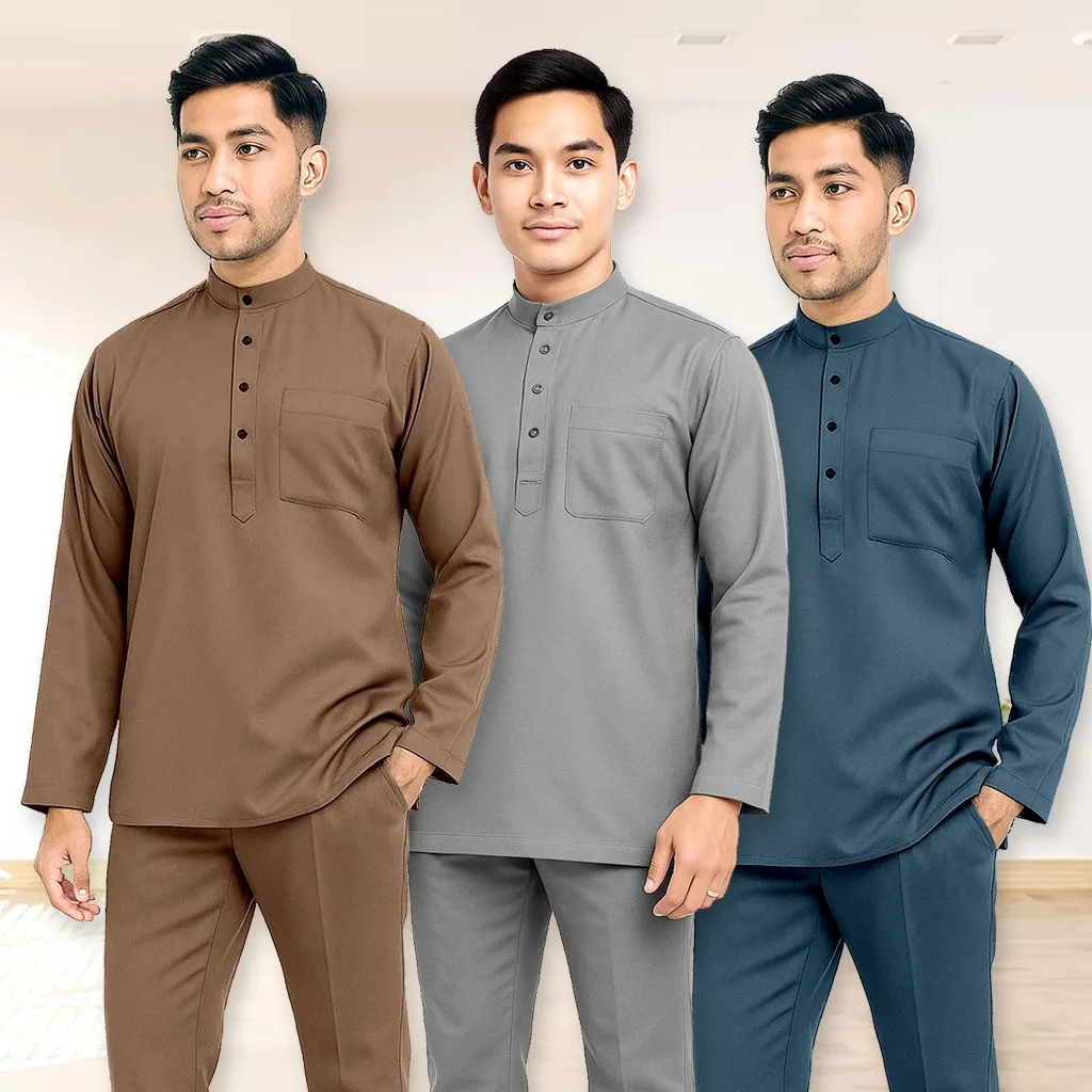 5 Tip Pilih Warna Baju Melayu Sesuai Dengan Bentuk Badan dan Warna Kulit 6 5 Tip Pilih Warna Baju Melayu Sesuai Dengan Bentuk Badan dan Warna Kulit
