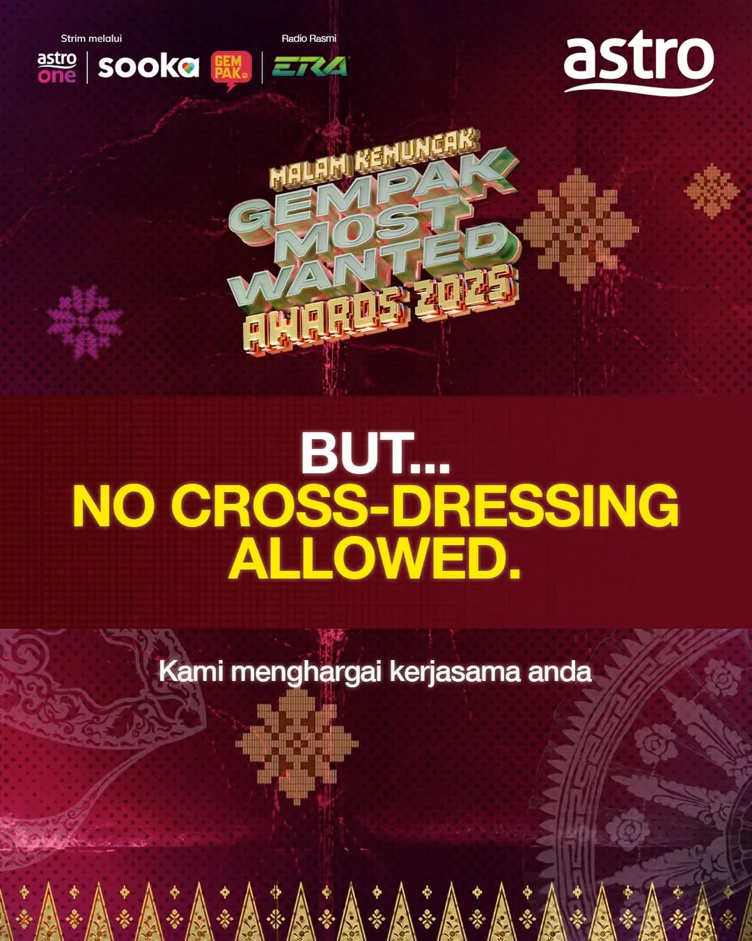 15 Feb Ini: GMWA 2025 Satukan Hael Husaini, ALPHA, Dayang Nurfaizah. Strim Eksklusif Di Astro One.