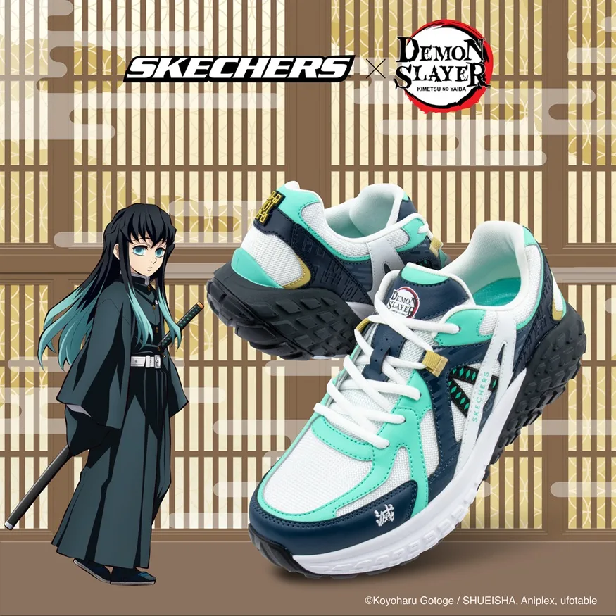 Skechers Monster Evo x Demon Slayer 2026, Kolaborasi Epik Penuh Karakter & Gaya Trendy