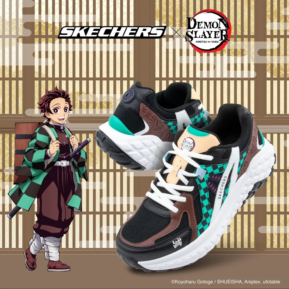 Skechers Monster Evo x Demon Slayer 2026, Kolaborasi Epik Penuh Karakter & Gaya Trendy