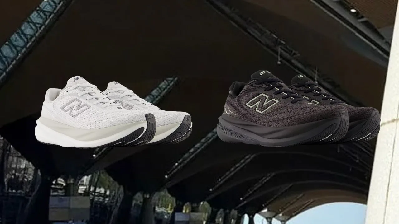New Balance 1080v15 Versi Hitam & Putih, Kombinasi Gaya Monokrom Tidak Pernah Lapuk