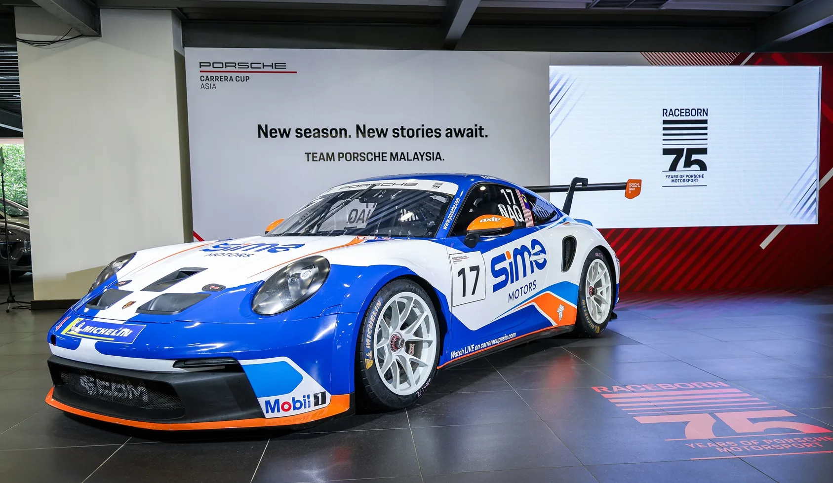 Naquib Azlan Sertai Porsche Carrera Cup Asia 2026, Bakat Malaysia Bersinar Di Pentas Serantau