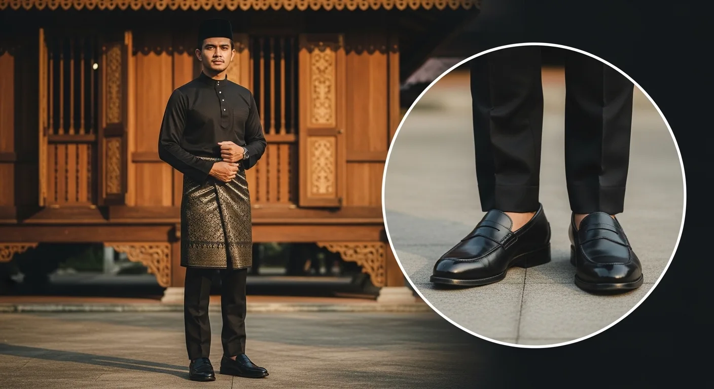 5 Jenis Kasut Paling Sesuai Dipadankan Bersama Baju Melayu