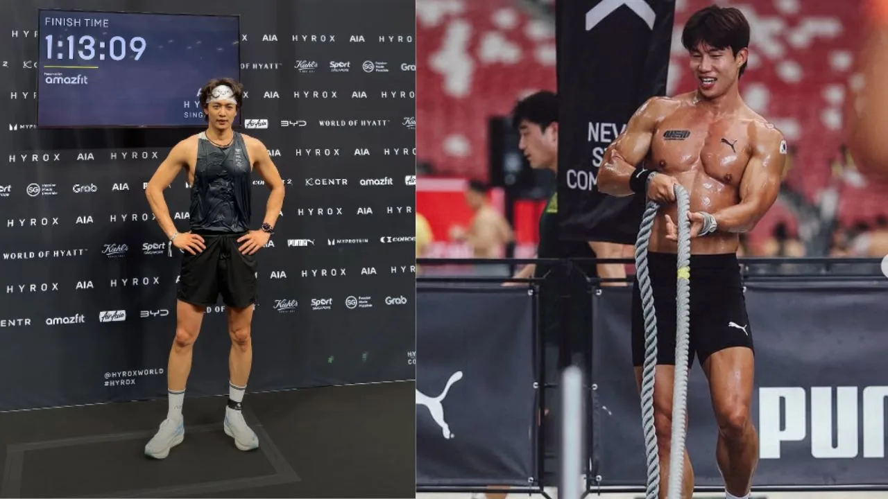Minho SHINee & Hong Beomseok ‘Physical: 100’ Unggul Di HYROX Singapore 2026