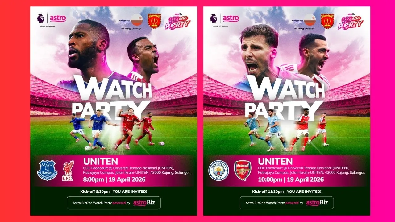 Astro BizOne Rewards Watch Party, Cara Paling ‘Next Level’ Untuk Tonton Bola Sepak Bersama Komuniti