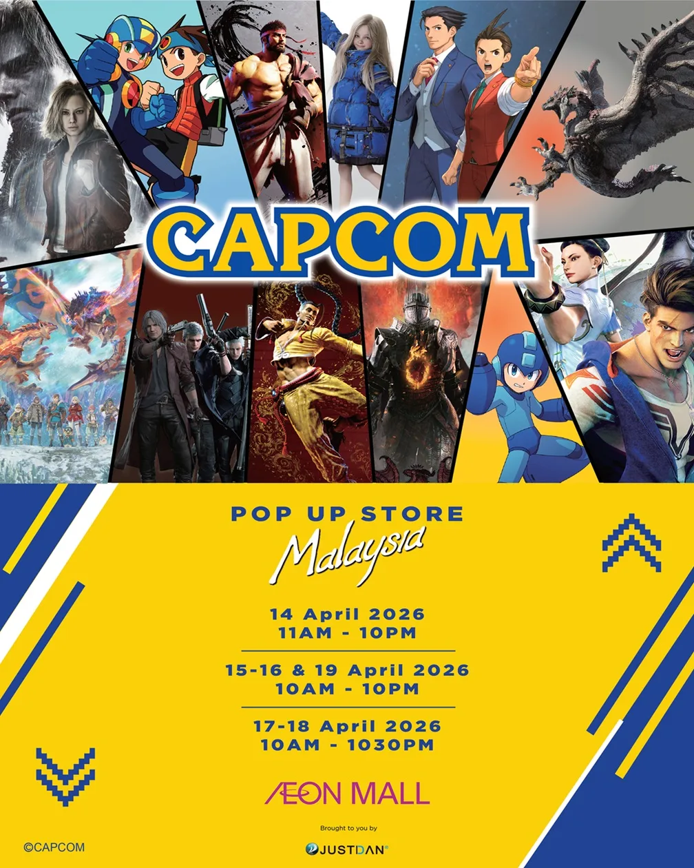 CAPCOM Pop-Up Store Kembali, Kali Ini Singgah Ke Johor Bahru 9 CAPCOM Pop-Up Store Kembali, Kali Ini Singgah Ke Johor Bahru