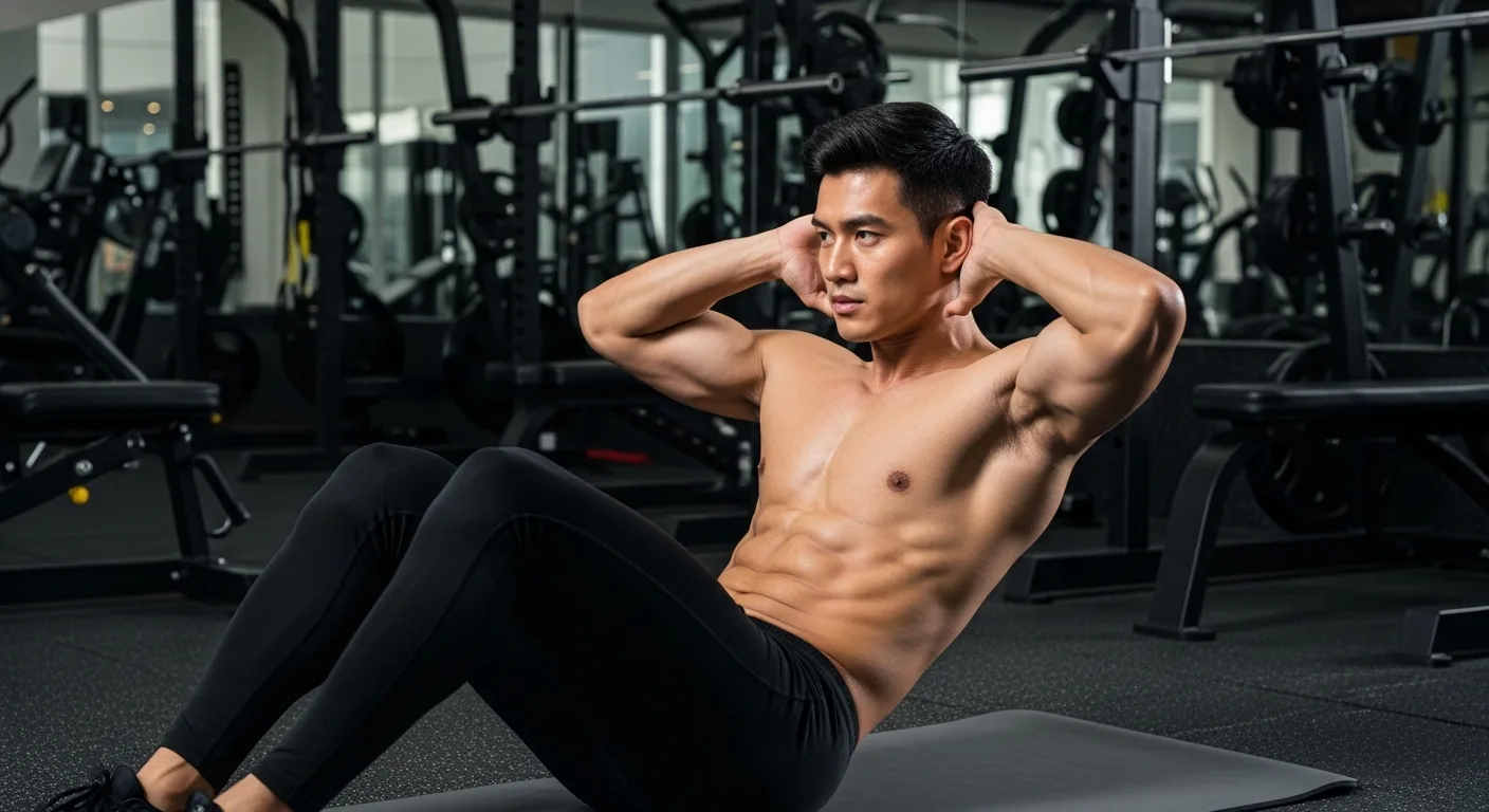 Teknik Crunch Lelaki Paling Berkesan Untuk Perut Rata & Kurangkan Belly Fat Dengan Cepat