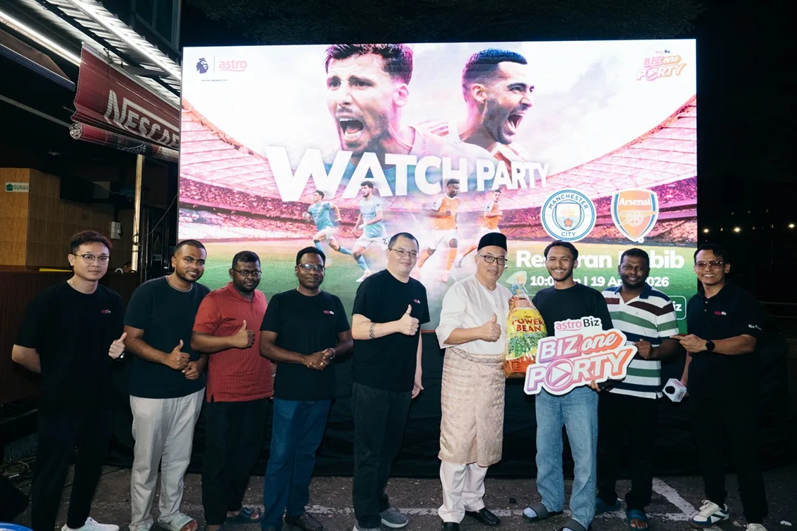 Astro BizOne Rewards Watch Party, Cara Paling ‘Next Level’ Untuk Tonton Bola Sepak Bersama Komuniti