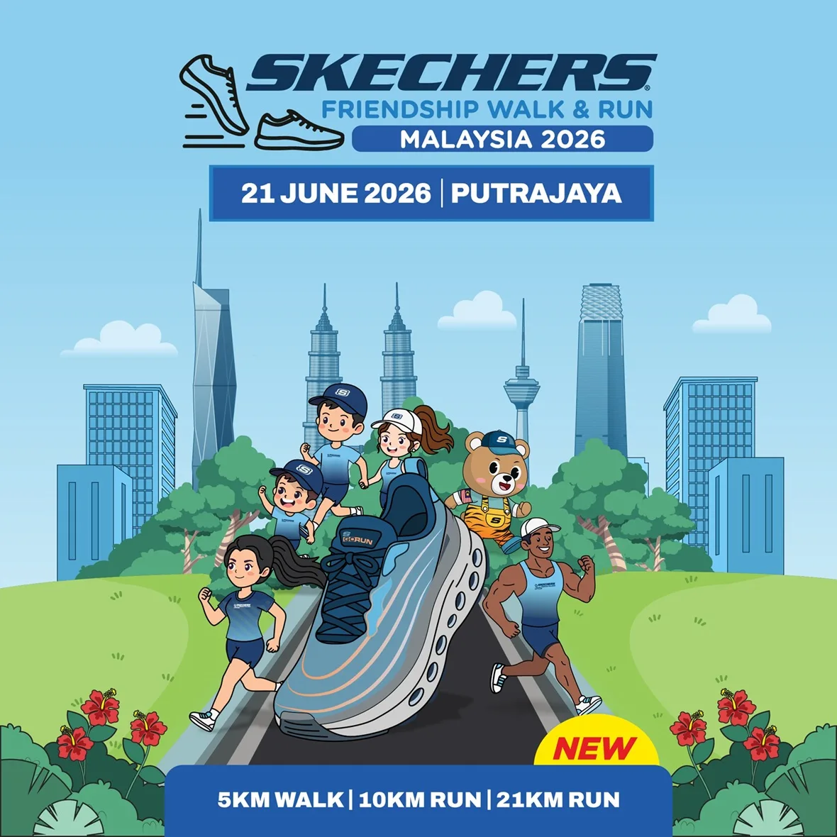 Skechers Friendship Walk & Run 2026, Cabaran Epik 21KM Yang Paling Dinanti Tahun Ini 6 Skechers Friendship Walk & Run 2026, Cabaran Epik 21KM Yang Paling Dinanti Tahun Ini