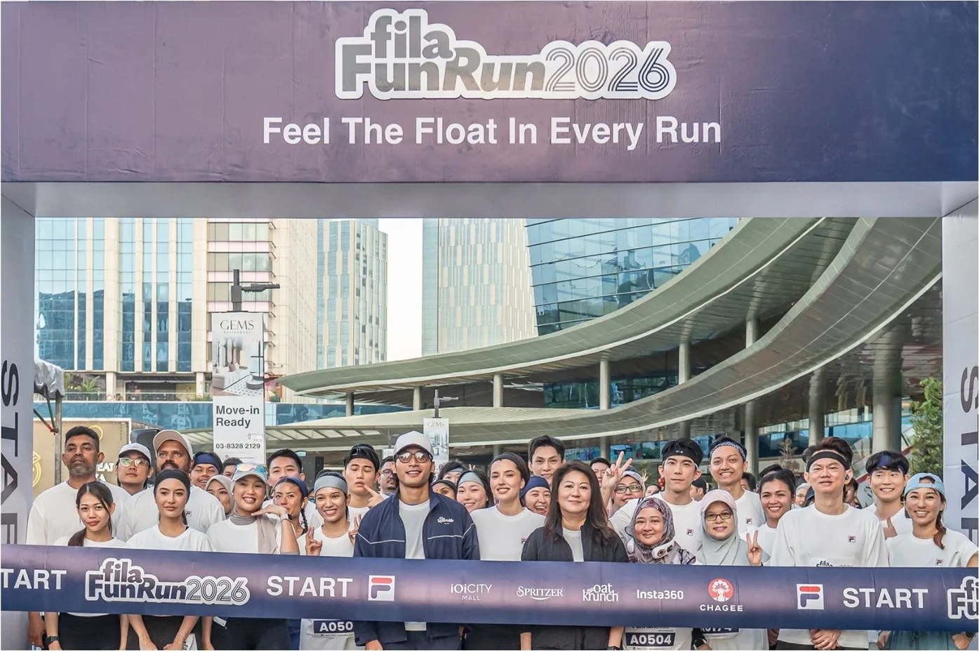 Amir Ahnaf & Amelia Henderson Meriahkan FILA Fun Run 2026
