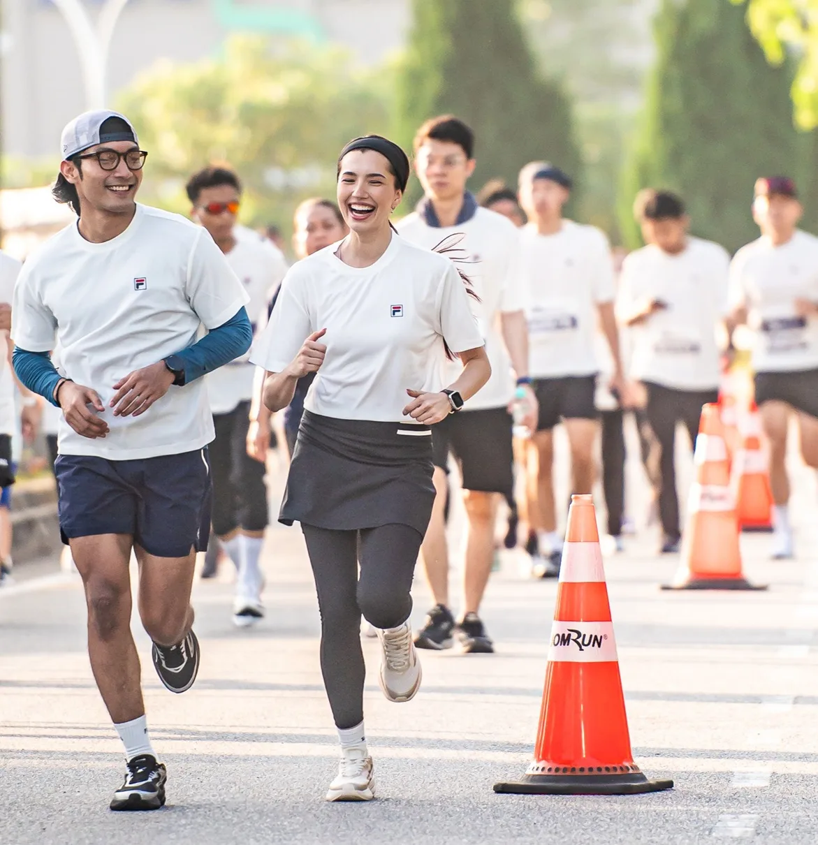 Amir Ahnaf & Amelia Henderson Meriahkan FILA Fun Run 2026