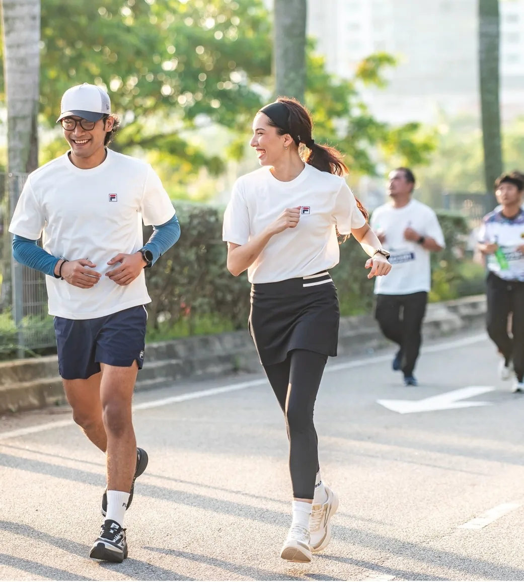 Amir Ahnaf & Amelia Henderson Meriahkan FILA Fun Run 2026