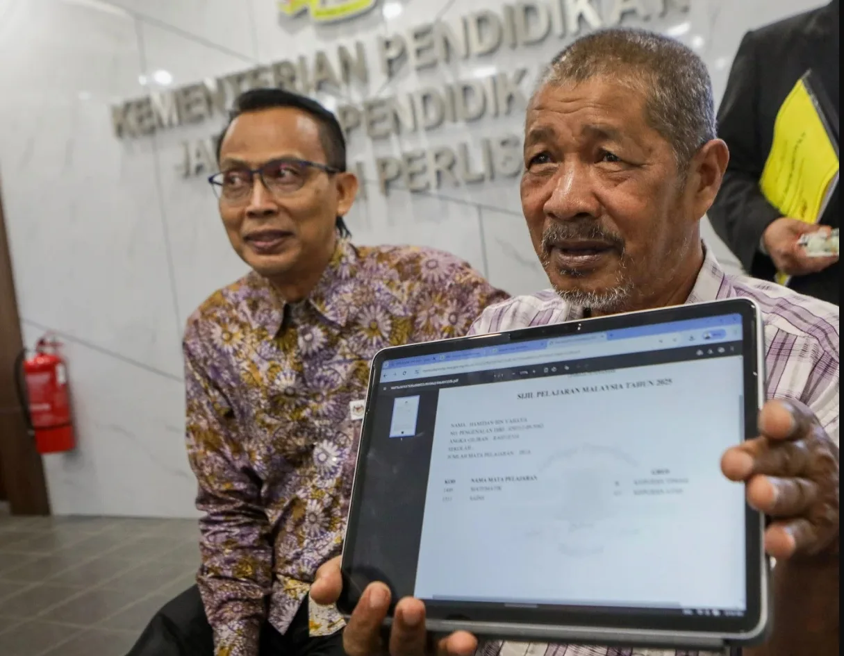 Usia Bukan Halangan, Lelaki 61 Tahun Terus Duduki SPM Demi Cabar Diri