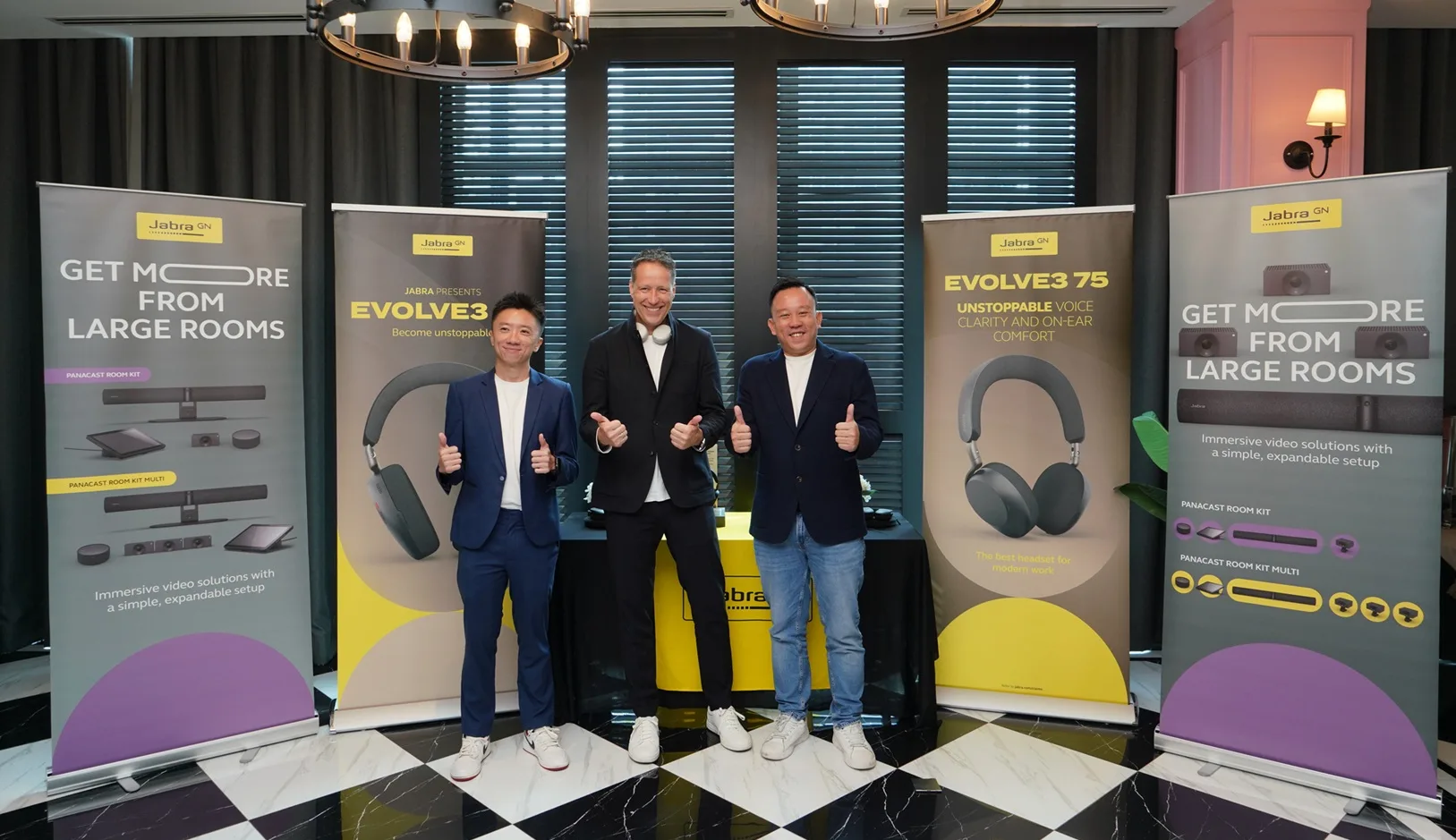 Jabra Evolve3 & PanaCast Room Kit, Solusi Baharu Untuk Era Kerja Hibrid