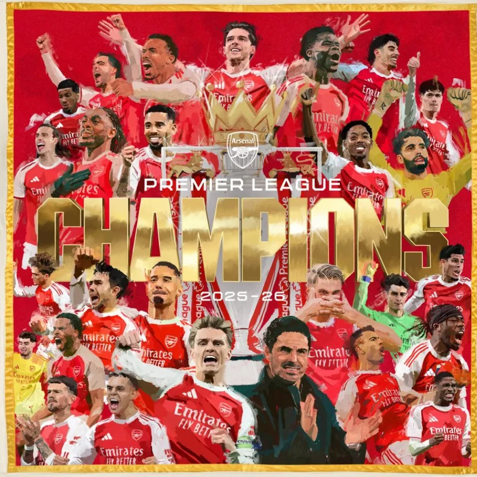 Astro BizOne Watch Party Kembali! Arsenal Akhirnya Juara EPL Selepas 22 Tahun Tapi Debaran Liga Masih Belum Berakhir!