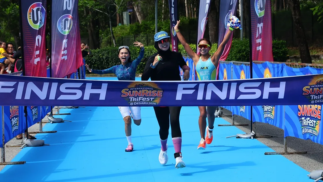 Syed Saddiq & Bella Astillah Sertai International Sunrise TriFest @ Desaru 2026 11 Syed Saddiq & Bella Astillah Sertai International Sunrise TriFest @ Desaru 2026