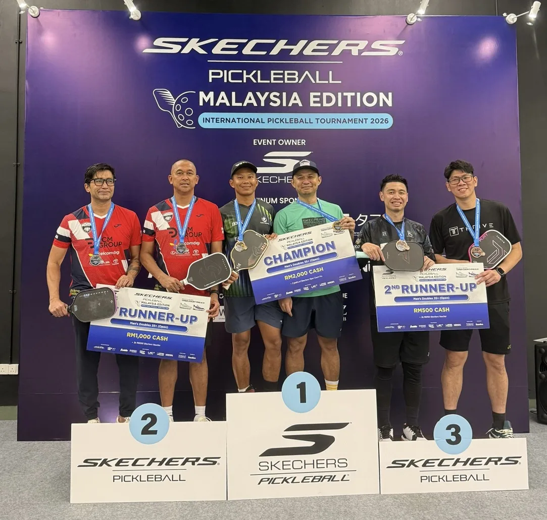 Skechers International Pickleball Tournament 2026 Catat Rekod Baharu Dengan 1,282 Penyertaan Dari 14 Negara