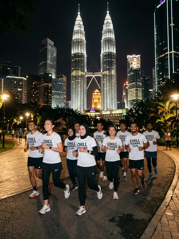 10 Sebab Melakukan Larian Bersama Running Club Lebih Baik Buat Beginner
