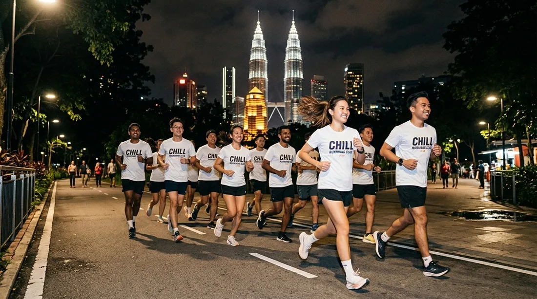 10 Sebab Melakukan Larian Bersama Running Club Lebih Baik Buat Beginner