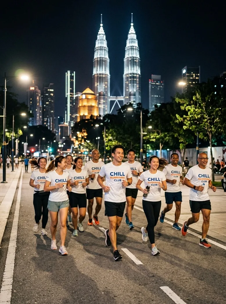 10 Sebab Melakukan Larian Bersama Running Club Lebih Baik Buat Beginner