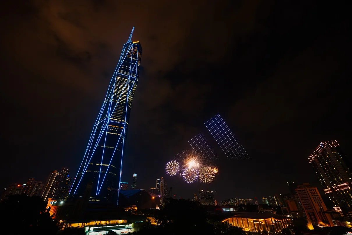 adidas Gegarkan Kuala Lumpur Dengan Drone Show Sempena FIFA World Cup 2026