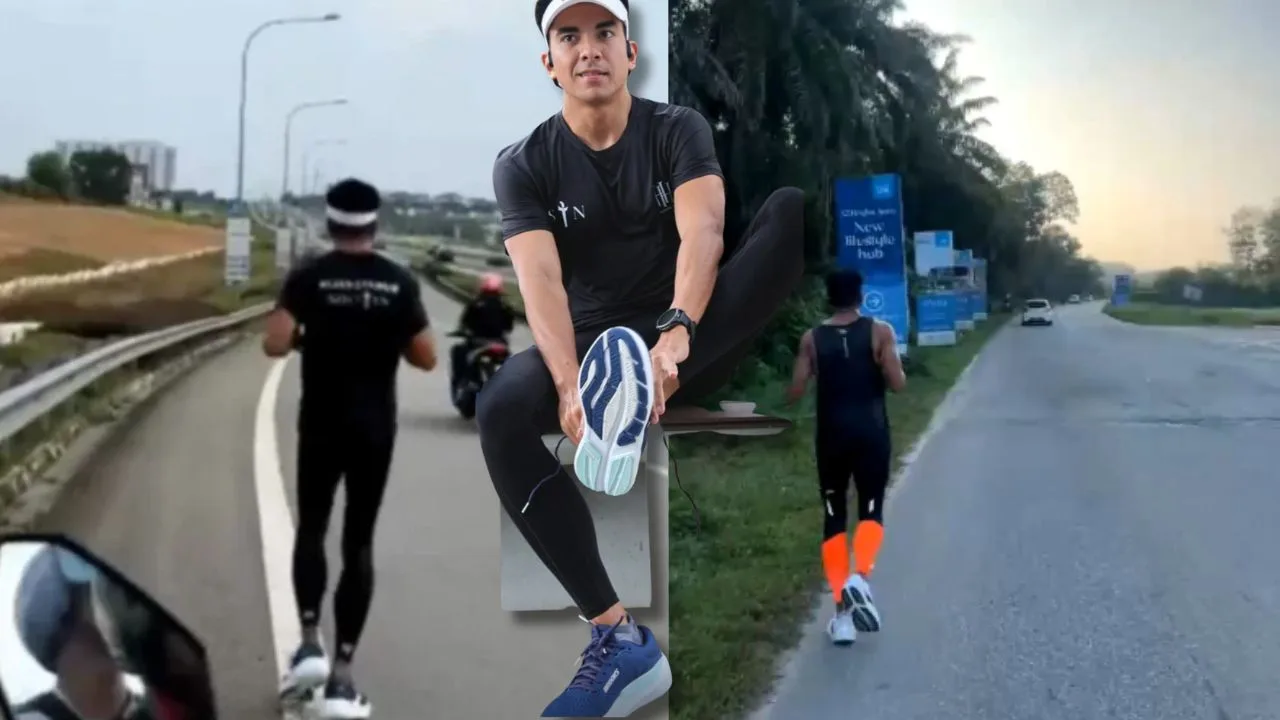 Syed Saddiq Teruskan Larian Kesyukuran, Hari Pertama Berjaya Kutip RM54,692