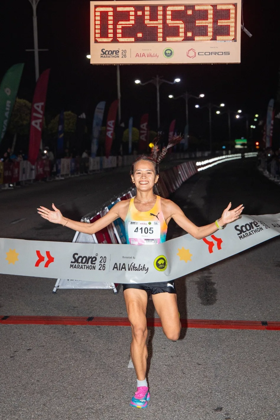 SCORE Marathon 2026 Catat Rekod Malaysia Dengan 51,077 Pelari Dari 53 Negara 20 SCORE Marathon 2026 Catat Rekod Malaysia Dengan 51,077 Pelari Dari 53 Negara