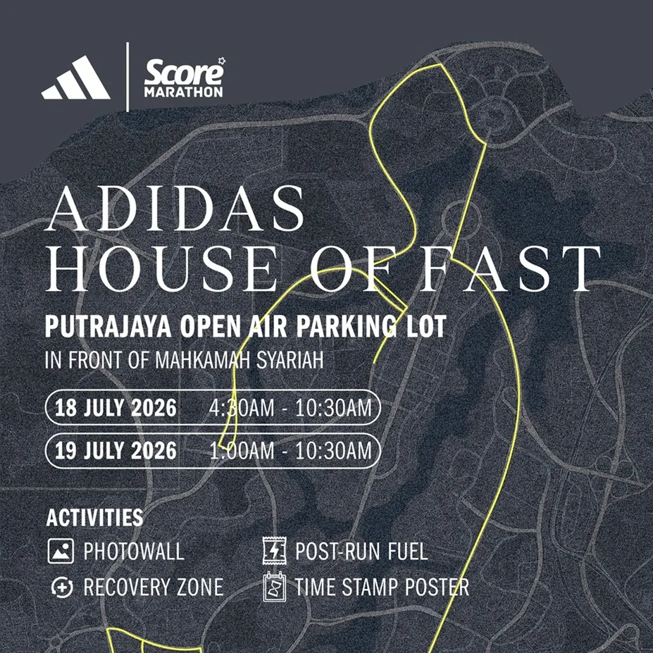 adidas Bawa 'House of Fast' Ke SCORE Marathon 2026, Lengkap Dari Persediaan Hingga Recovery 5 adidas Bawa ‘House of Fast’ Ke SCORE Marathon 2026, Lengkap Dari Persediaan Hingga Recovery